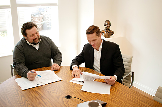 Wolternan Attorneys at Table