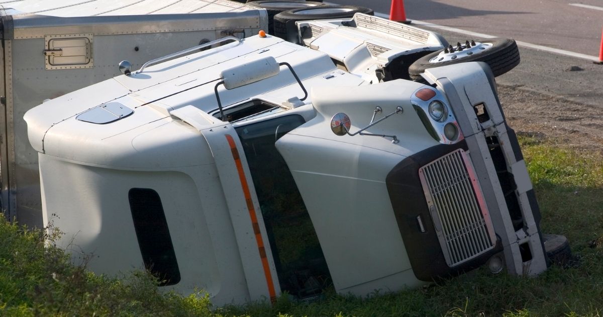 What Are Common Causes of Rollover Truck Accidents?