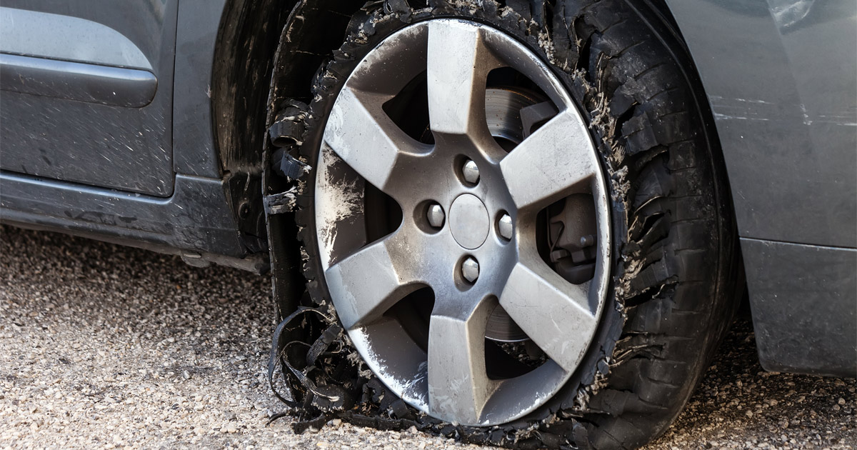 Cincinnati Truck Accident Lawyers at Wolterman Law Office Represent Victims of Tire Blowout Truck Accidents